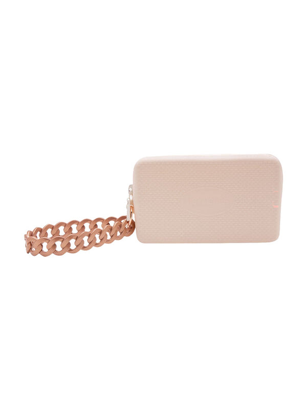 Havaianas Mini Bag Logo Donna Beige con Catena  4150178-0012-1998