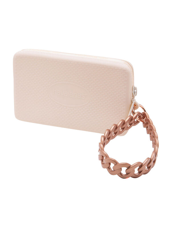 Havaianas Mini Bag Logo Donna Beige con Catena  4150178-0012-1998
