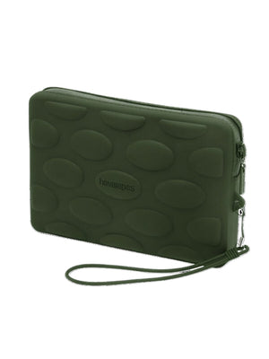 Havaianas Pochette Donna Verde Oliva in Silicone con Laccetto  4149898-04896-998