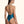 Load image into Gallery viewer, Me Fui Monokini Donna Petrolio con Scollo Incrociato  MF26-SW0122PT
