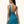 Load image into Gallery viewer, Me Fui Abito Corto Donna Petrolio con Schiena Scoperta  MF26-SW0127PT
