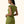 Load image into Gallery viewer, Abito Corto Donna Me Fui Verde Militare Aderente con Maniche Corte  MF26-SW0216MG
