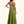 Load image into Gallery viewer, Abito Lungo Donna Me Fui Verde Militare con Bottoni e Gonna Volant  MF26-SW0219MG
