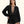 Load image into Gallery viewer, Blusa Donna Me Fui Nera Elegante con Scollo a V - MF26-SW0427BK
