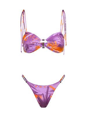 Bikini Donna Me Fui Viola Fantasia Tropicale MF26-SW0802X41