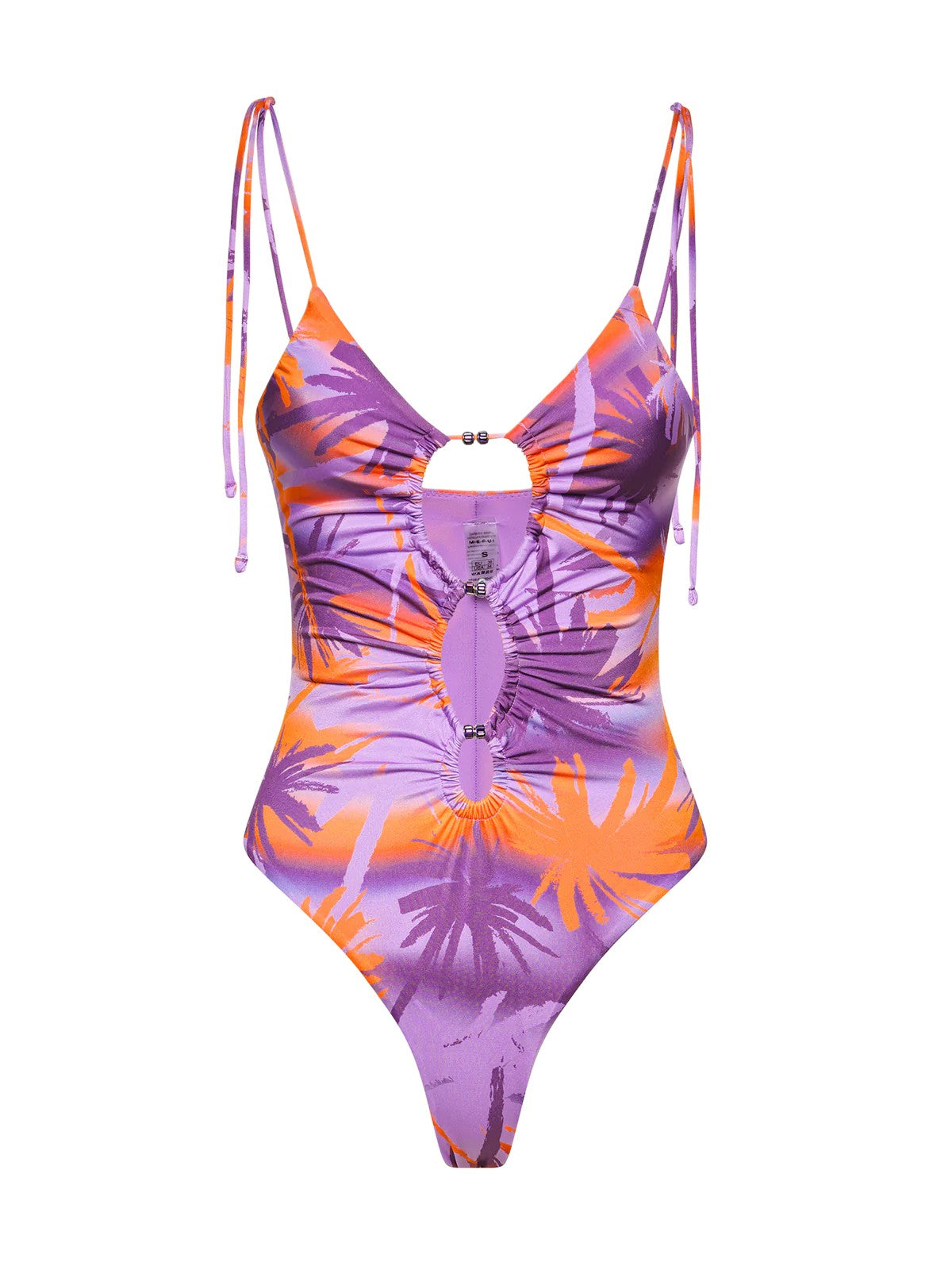Costume Intero Donna Me Fui Viola Fantasia Tropicale MF26-SW0804X41