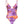 Carica l'immagine nel Visualizzatore galleria, Costume Intero Donna Me Fui Viola Fantasia Tropicale MF26-SW0804X41
