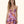 Carica l'immagine nel Visualizzatore galleria, Abito Corto Donna Me Fui Fantasia Tropicale Viola MF26-SW0807X41
