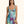 Carica l'immagine nel Visualizzatore galleria, Abito Corto Donna Me Fui Fantasia Tropicale Azzurro MF26-SW0828X44
