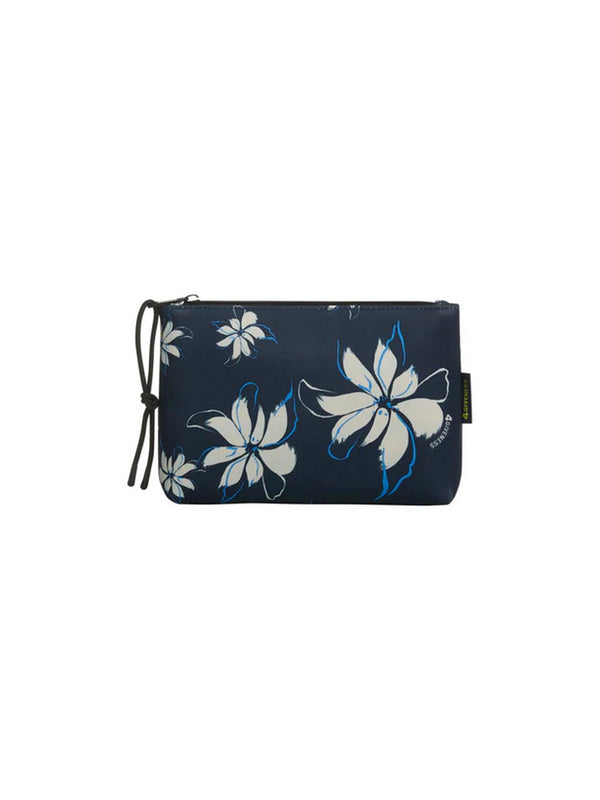 4Giviness Pochette Beauty Uomo Fantasia Floreale Blu in Neoprene 126MACPO6306-060