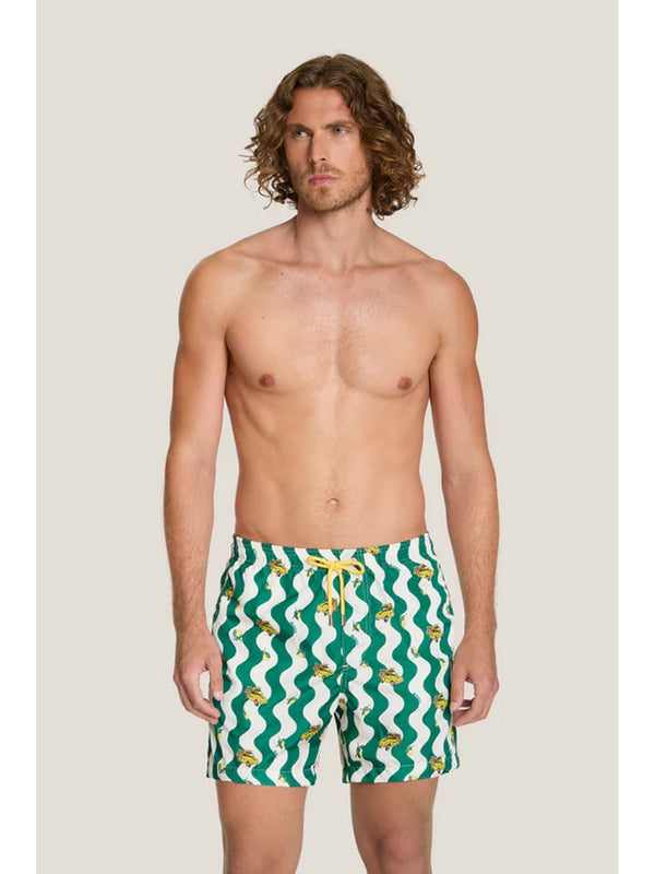 4Giviness SHORT CORTO MARE Uomo VERDE 126MBWSO6324-080