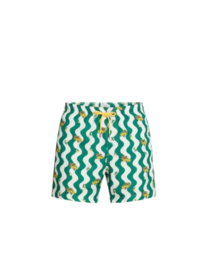 4Giviness SHORT CORTO MARE Uomo VERDE 126MBWSO6324-080