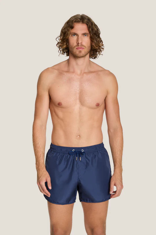 4Giviness Costume Mare Uomo Blu Volley Fit 126MBWSO6397-060