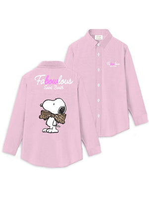 Mc2 Saint Barth Brigitte Embry Brigitte Embry Cotton Snoopy Fabowlous 21 - Brig005
