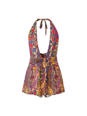 4Giviness Abito Corto Congo Donna Fantasia Multicolor  126WCUAC5597-200