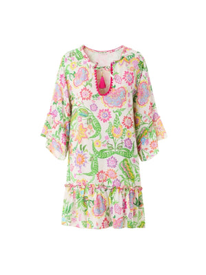4Giviness Abito Corto Flowers Colors Donna Multicolor  126WCUAC5692-200
