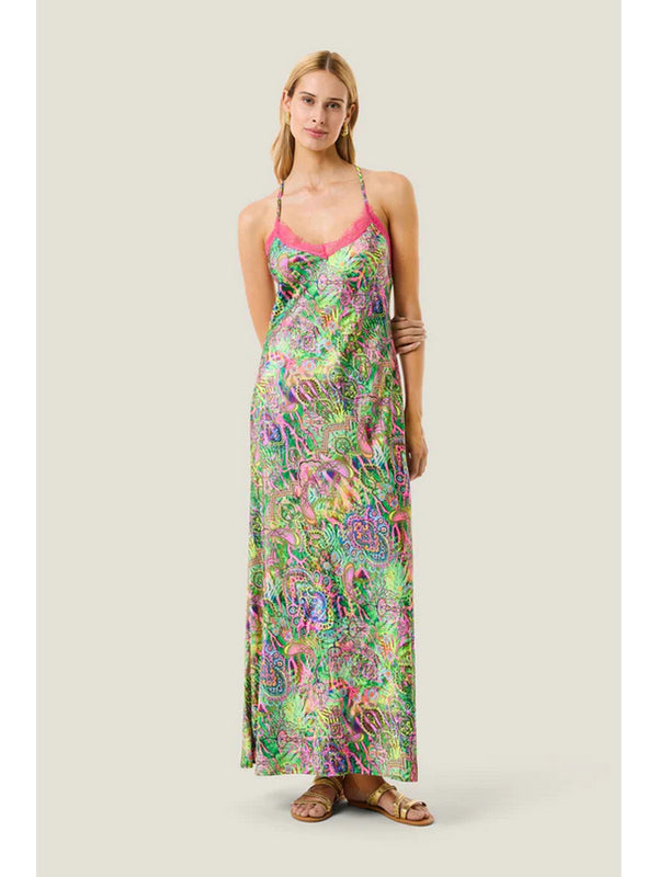 4Giviness Abito Lungo Donna Karma Soul Multicolore 126WCUAL5838-200