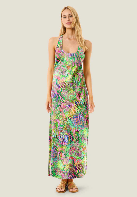 4Giviness Abito Lungo Donna Karma Soul Multicolore 126WCUAL5838-200