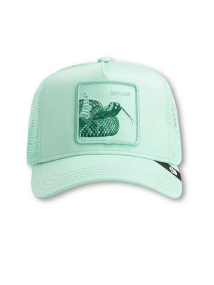 Goorin Bros Cappello Trucker Unisex Serpente Verde Acqua 101-2391-Gummy