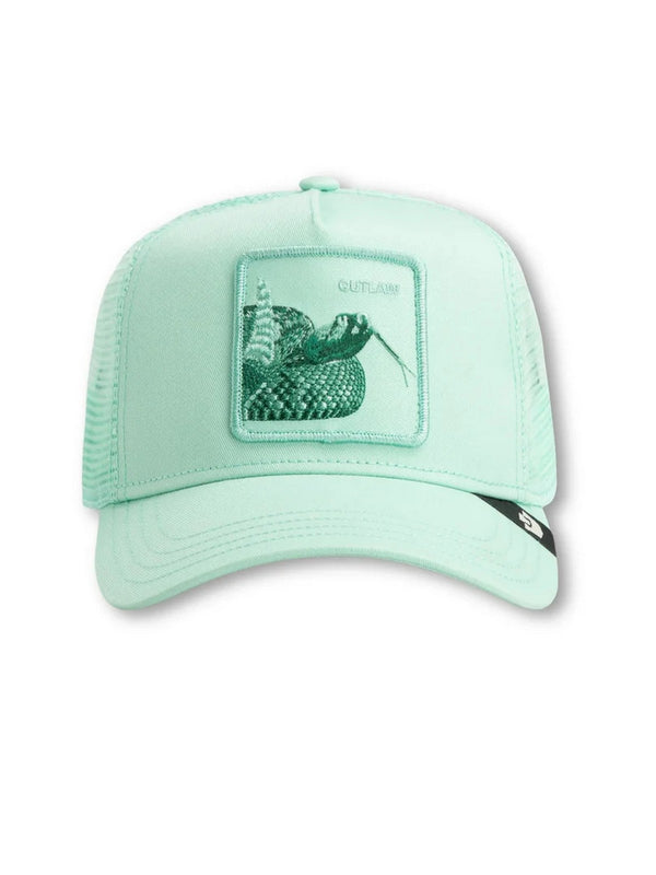 Goorin Bros Cappello Trucker Unisex Serpente Verde Acqua 101-2391-Gummy