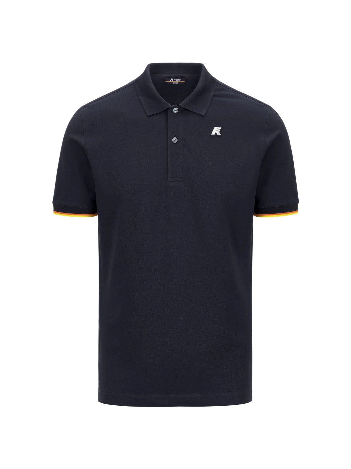 K-way Polo Uomo Vincent Pique Slim Blue DepTH K1125BW-K89