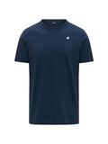 K-way T-shirt Uomo Odom Jersey Slim Blue Insignia K7125UW-B67