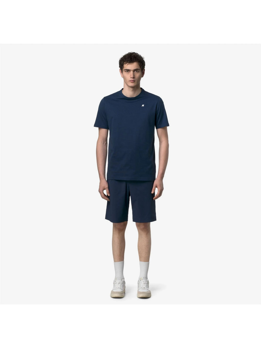 K-way T-shirt Uomo Odom Jersey Slim Blue Insignia K7125UW-B67