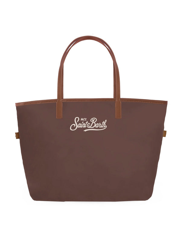 Mc2 Saint Barth Shoulder Bag City Bag Nylon 1818 Emb - Cb0002