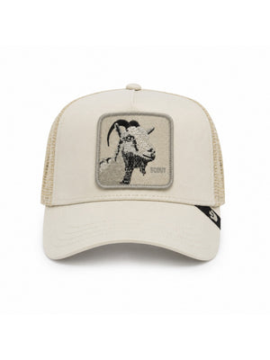 Goorin Bros Cappello Trucker Unisex Capra Beige Scout 101-2456-Scout