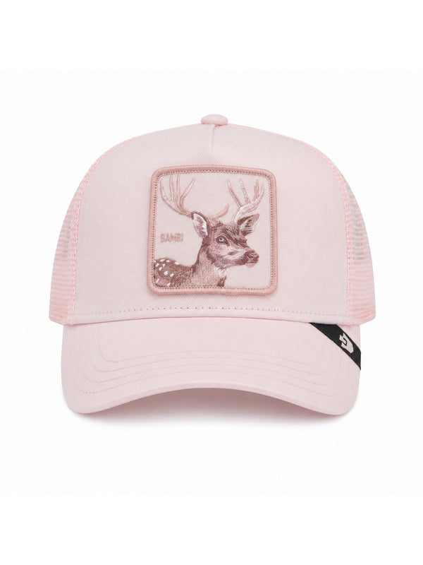 Goorin Bros Cappello Trucker Cervo Rosa Donna Animal Farm 101-3006-Whisper