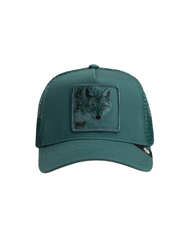 Goorin Bros Cappello Lupo Verde Petrolio Animal Farm 101-3003-Sea01