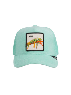 Goorin Bros Cappello Trucker Unisex Iguana Verde Acqua Mood 101-2906-Gummy