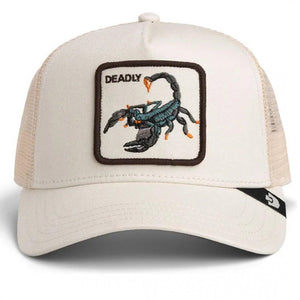 Goorin Bros Cappello Trucker Unisex Scorpione Deadly Beige  101-3001 Cha01