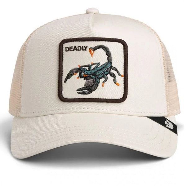 Goorin Bros Cappello Trucker Unisex Scorpione Deadly Beige  101-3001 Cha01