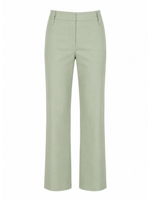 Liu Jo Pantalone Chino Donna Verde Salvia con Alamari CA6352 T4691 P9639