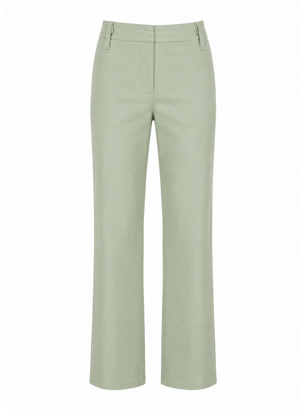 Liu Jo Pantalone Chino Donna Verde Salvia con Alamari CA6352 T4691 P9639