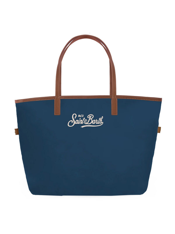 Mc2 Saint Barth Shoulder Bag City Bag Nylon 6118 Emb - Cb0002