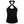 Load image into Gallery viewer, Liu Jo Top Nero Donna Halter con Accessorio Gioiello WA6520 J3890-22222
