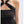 Load image into Gallery viewer, Liu Jo Top Nero Donna Halter con Accessorio Gioiello WA6520 J3890-22222
