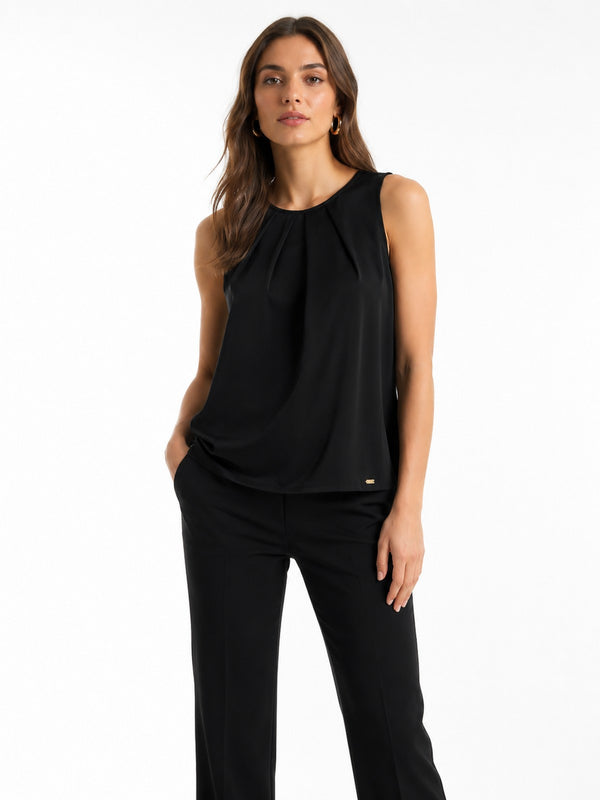 Liu Jo Top Jersey Donna Nero VA6158 J3888-22222