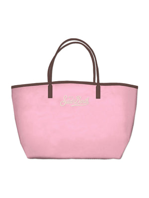 Mc2 Saint Barth Shoulder Bag City Bag Mid Nylon 2118 Emb - Cb0004