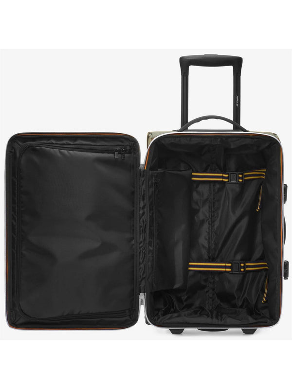 K-Way Trolley Unisex Blossac S Blu Blue Depth Black Pure Bagaglio a Mano K2127IW-Y04
