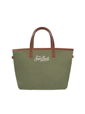 Mc2 Saint Barth Mini Bag City Bag Mini Nylon 5218 Emb - Cb0005