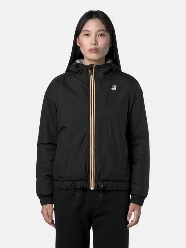 K-way Giubbotto LE VRAI 4.0 ALBINE ORSETTO Black Pure K2133FW-USY