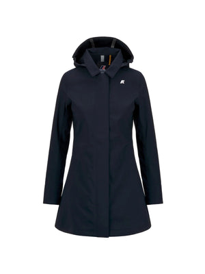 K-Way Giubbotto Donna Mathy Bonded Blu Blue Depth K2148BW-A2B
