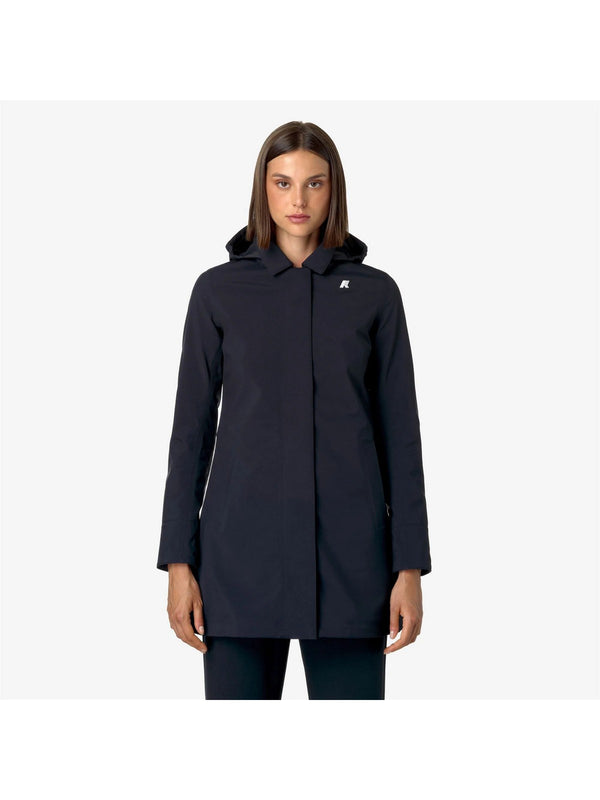 K-Way Giubbotto Donna Mathy Bonded Blu Blue Depth K2148BW-A2B