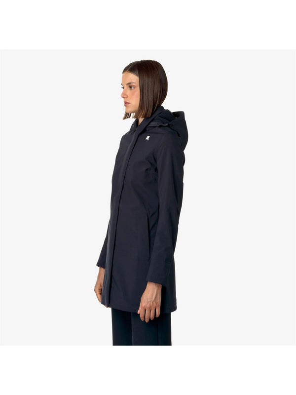 K-Way Giubbotto Donna Mathy Bonded Blu Blue Depth K2148BW-A2B