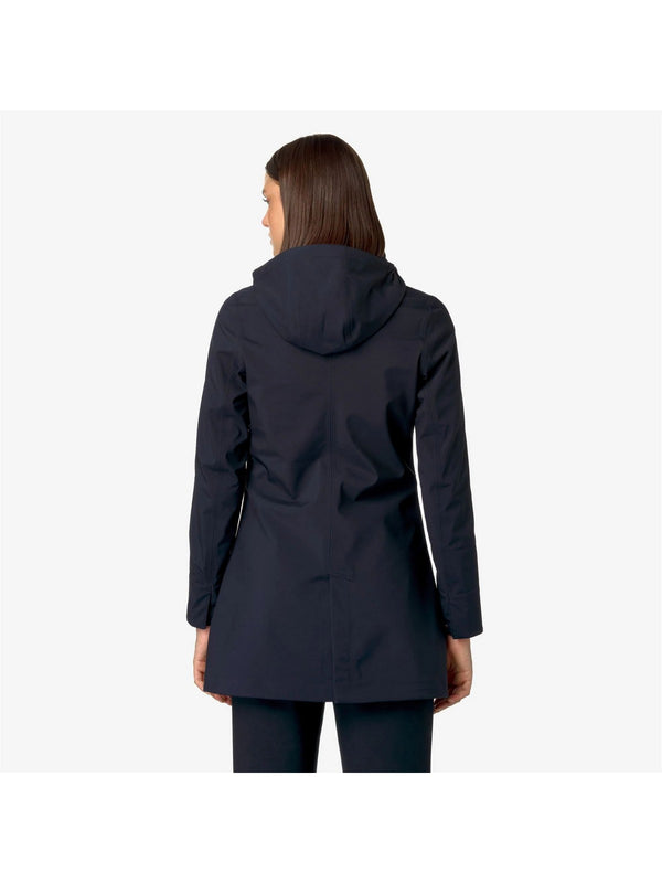 K-Way Giubbotto Donna Mathy Bonded Blu Blue Depth K2148BW-A2B