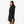 Carica l'immagine nel Visualizzatore galleria, K-Way Giubbotto Donna Mathy Bonded Nero/Blu Depth K2148BW-A3C Impermeabile 3/4
