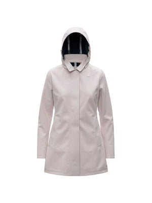 K-Way Giubbotto Donna Mathy Bonded Beige Cashmere/Blu K2148BW-B2A Impermeabile